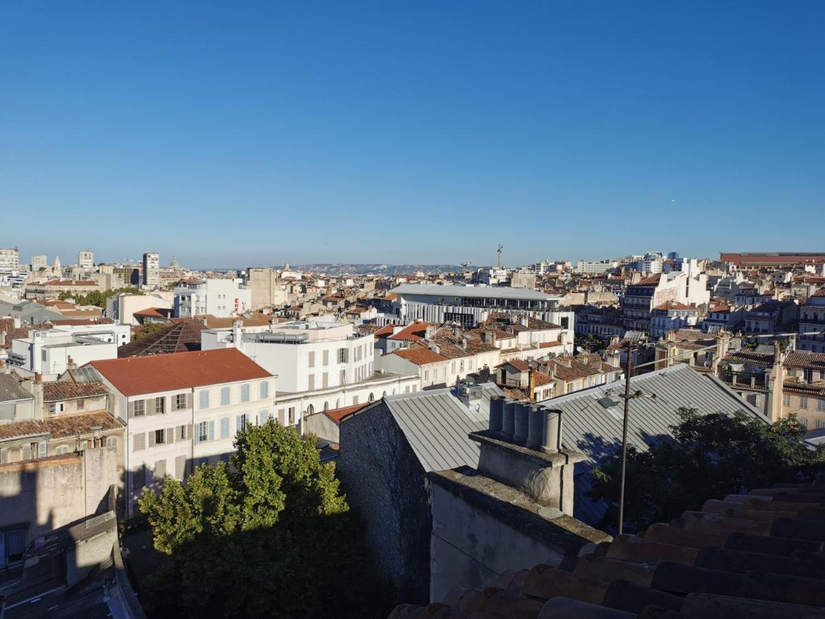 Апартаменты Le 5E Ciel : Un Nid Au Dessus De Марсель Экстерьер фото